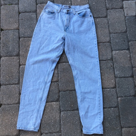 Vtg Gap Denim light Wash Classic Fit High Waisted Jeans - Picture 3 of 4